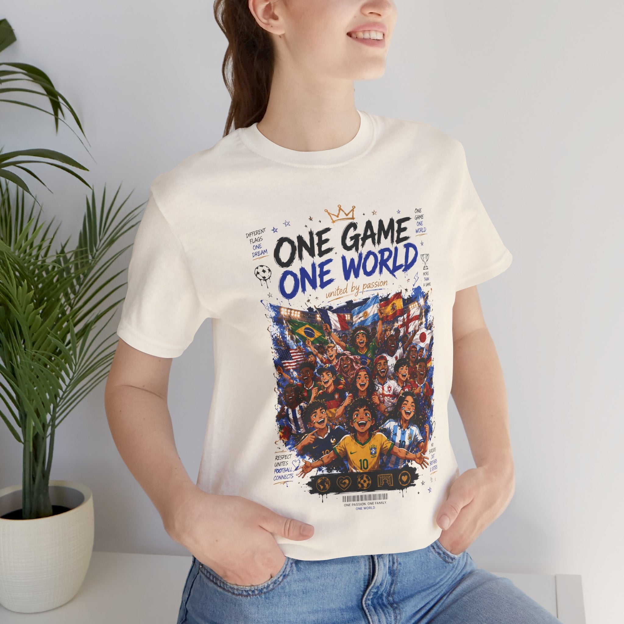 One Game One World Soccer T-Shirt