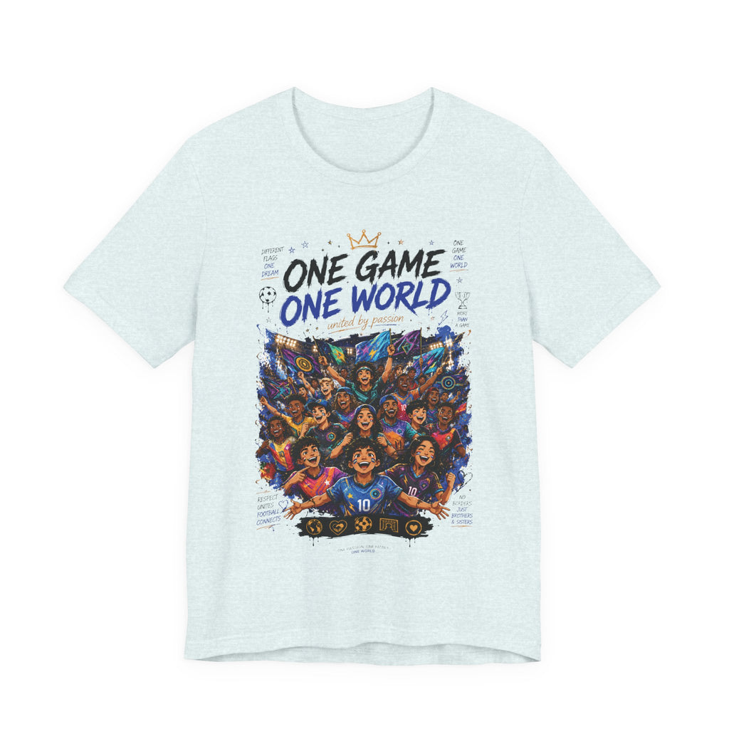 One Game One World Soccer T Shirt