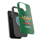 Happy Monster Magnetic Protective Phone Case Green