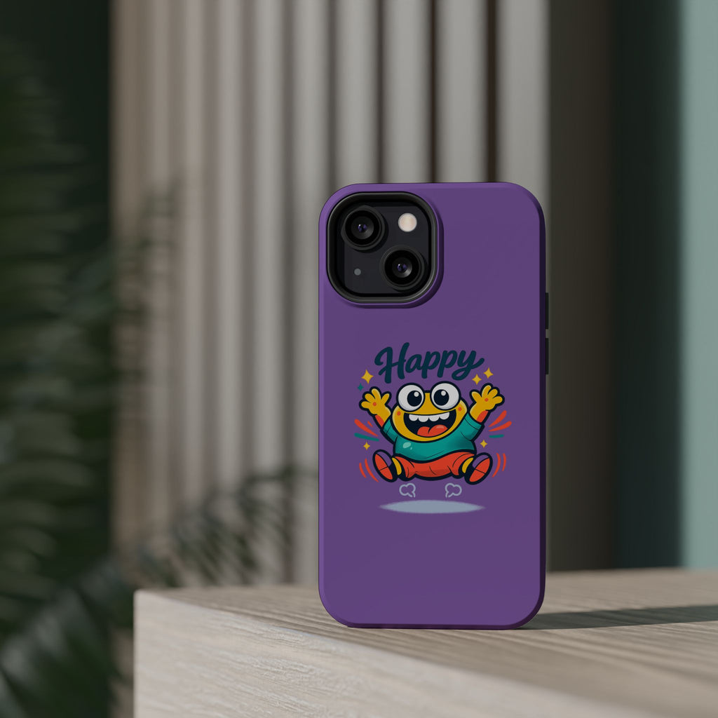 Happy Monster Magnetic Impact-Resistant Phone Case