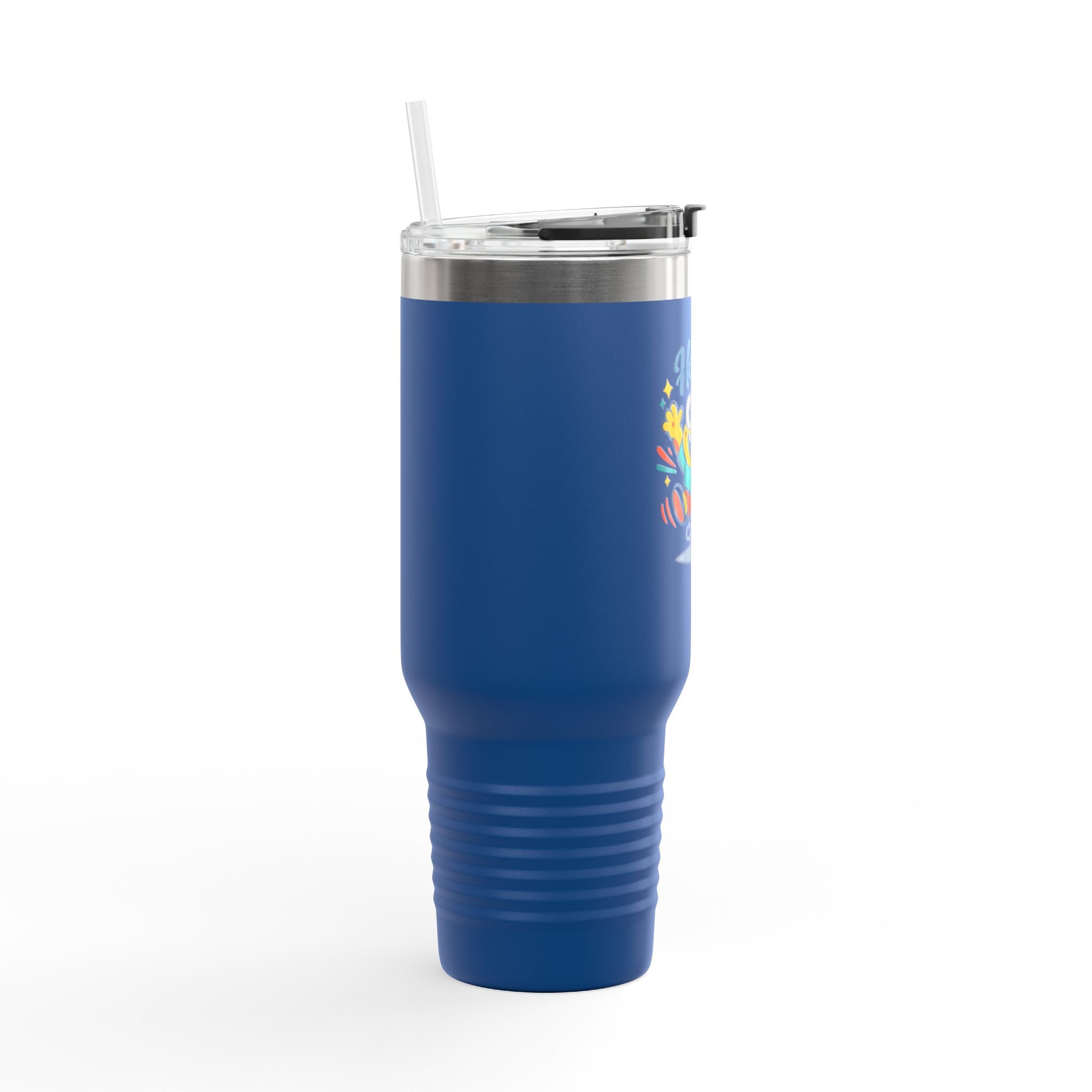 Happy Monster 40oz Insulated Travel Mug