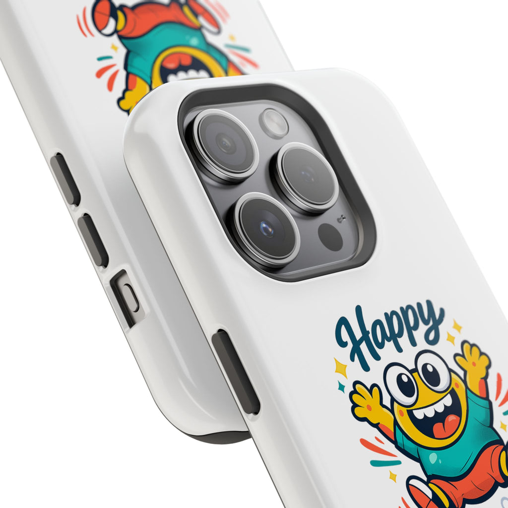 Happy Monster Magnetic Impact-Resistant Phone Case
