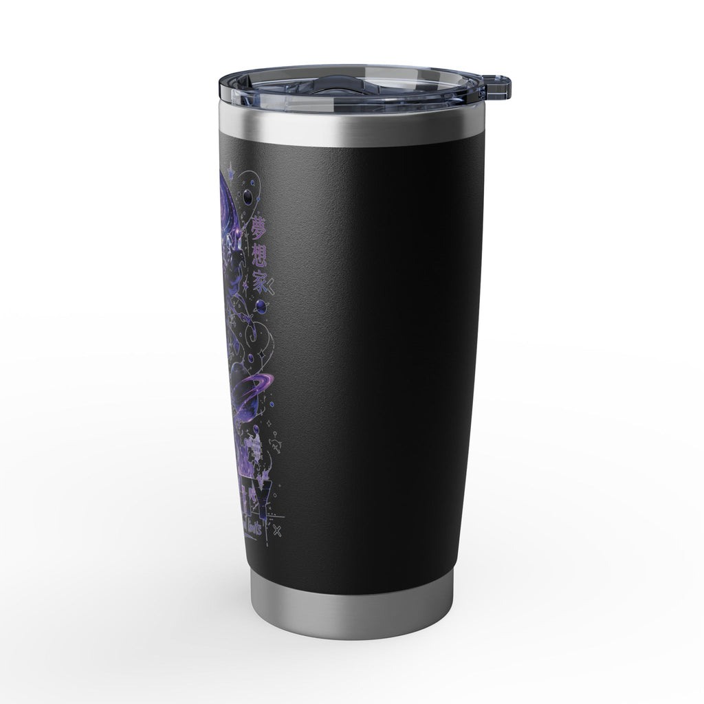 Galaxy Astronaut 20oz Tumbler — "Your Mind Creates Reality" Space Travel Insulated Cup
