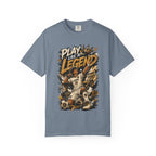 Play Like a Legend Soccer T-Shirt — Vintage Goal Celebration Graphic Tee