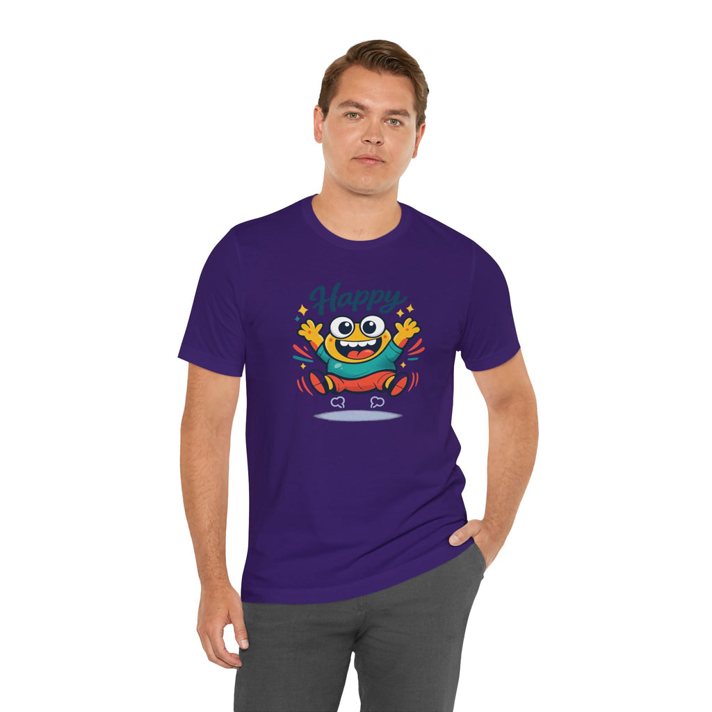 Happy Mood Blob T Shirt Cute Kawaii Graphic Tee