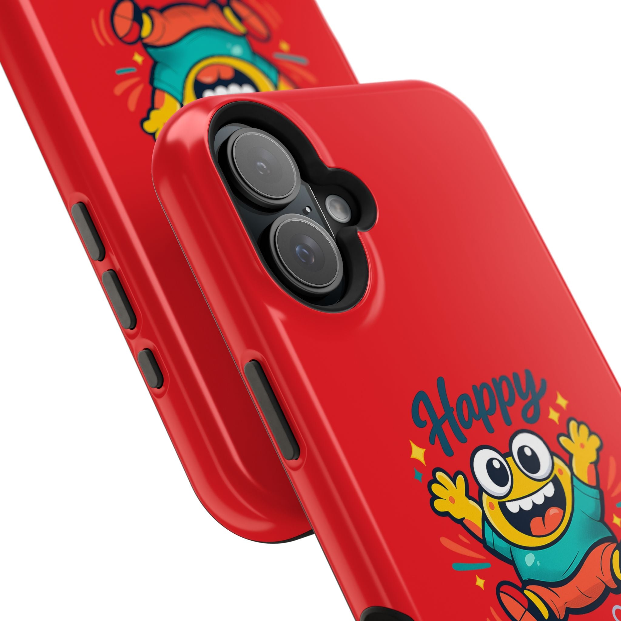 Happy Monster Magnetic Impact-Resistant Phone Case