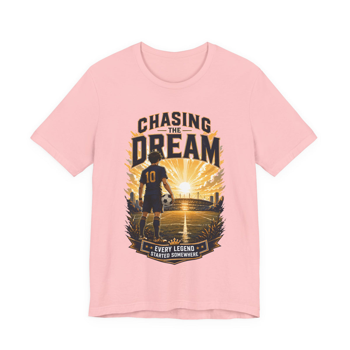 Chasing the Dream Soccer Graphic T Shirt