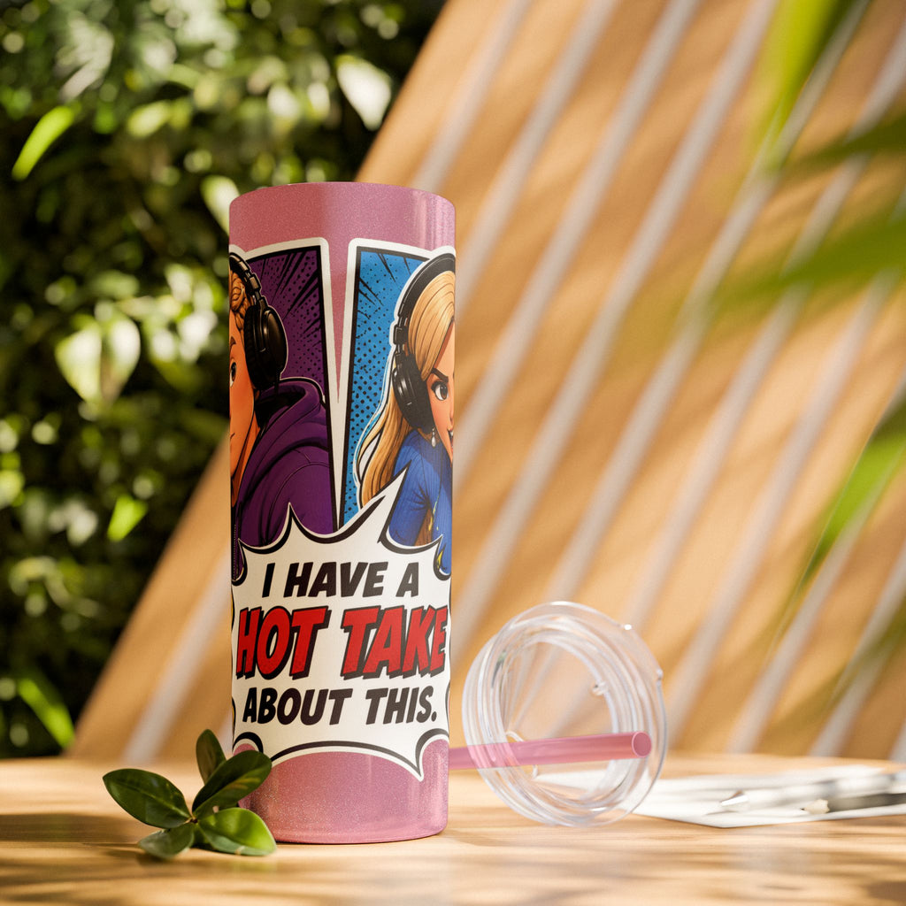 Hot Take Central I Have a Hot Take About This 20oz Pop Art Tumbler