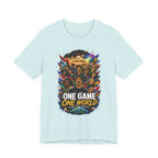 Soccer Graphic Tee - "One Game One World" Graphic T-Shirt