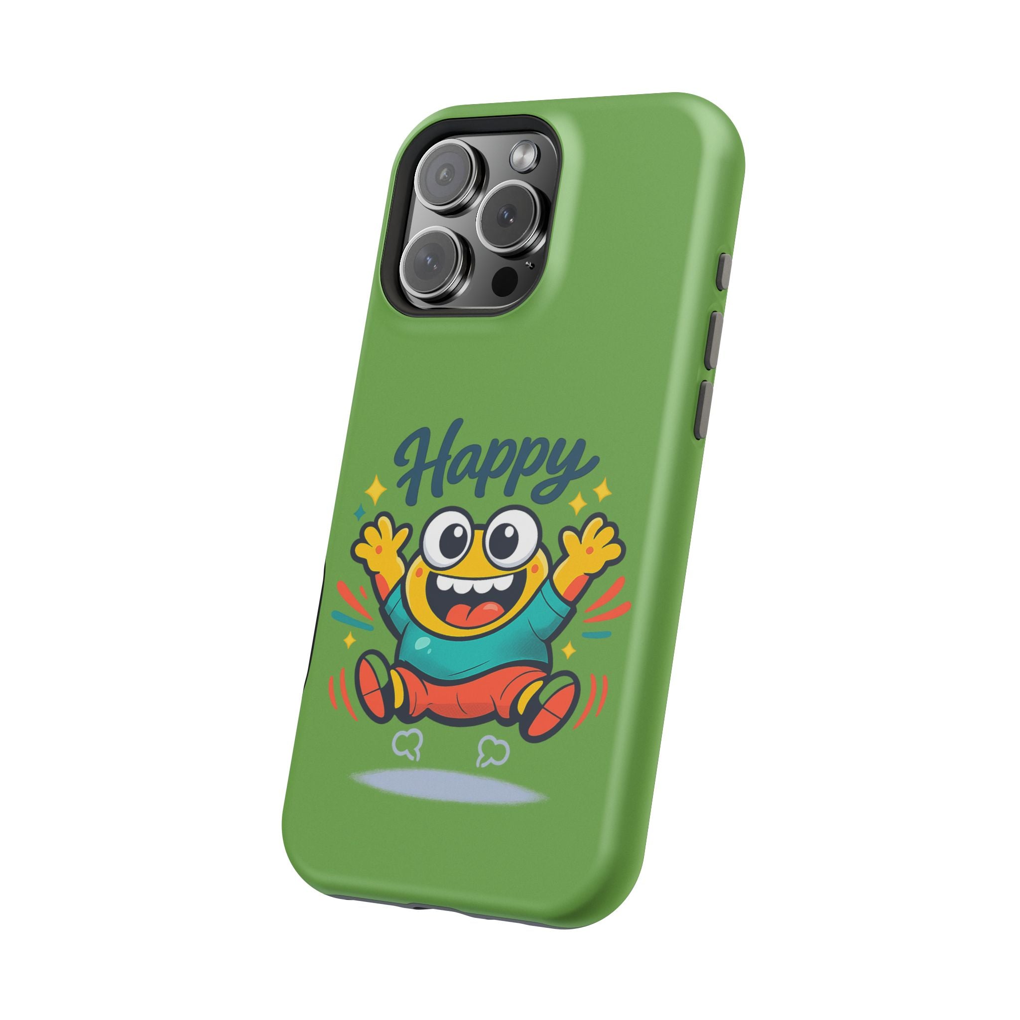 Happy Monster Magnetic Impact-Resistant Phone Case