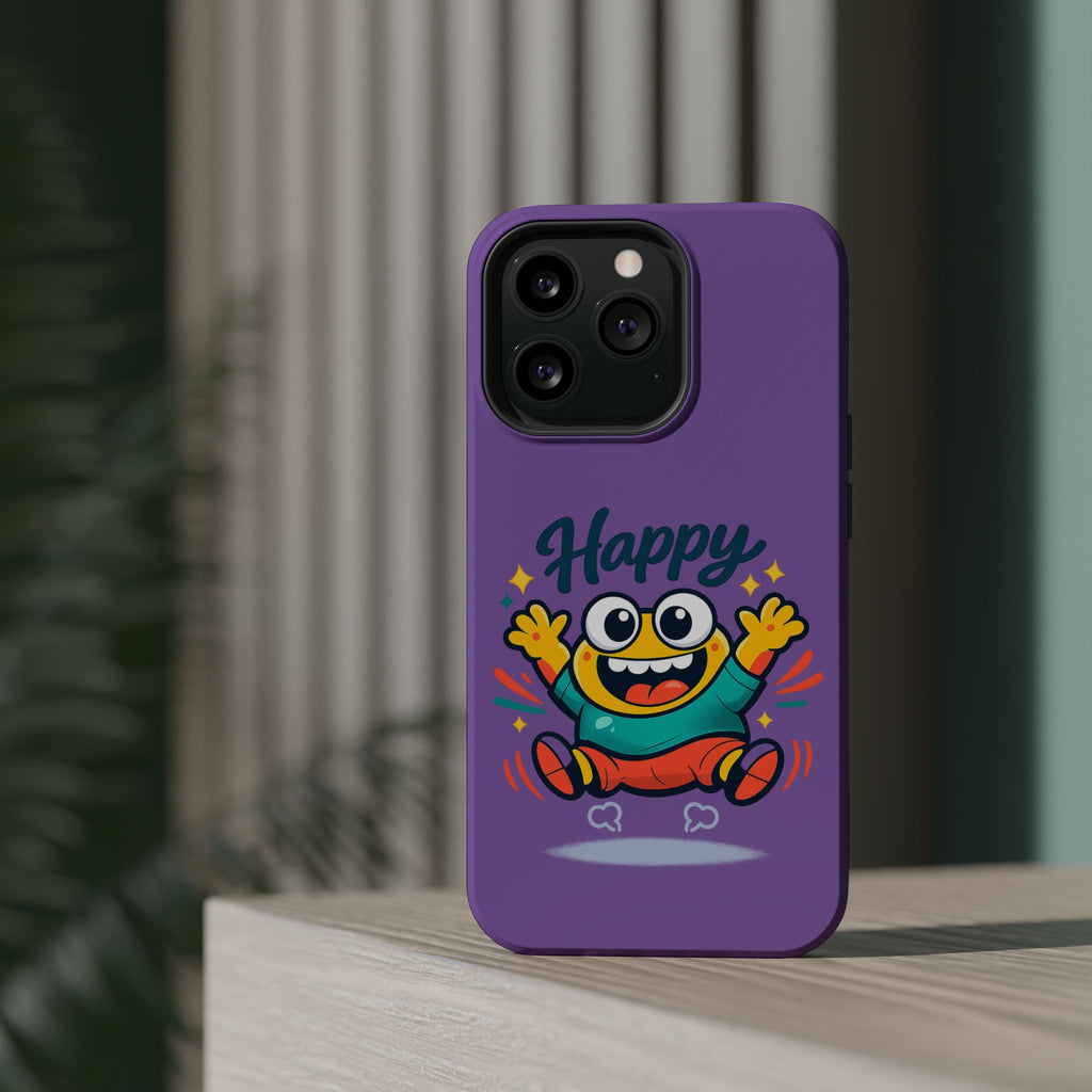 Happy Monster Magnetic Impact-Resistant Phone Case