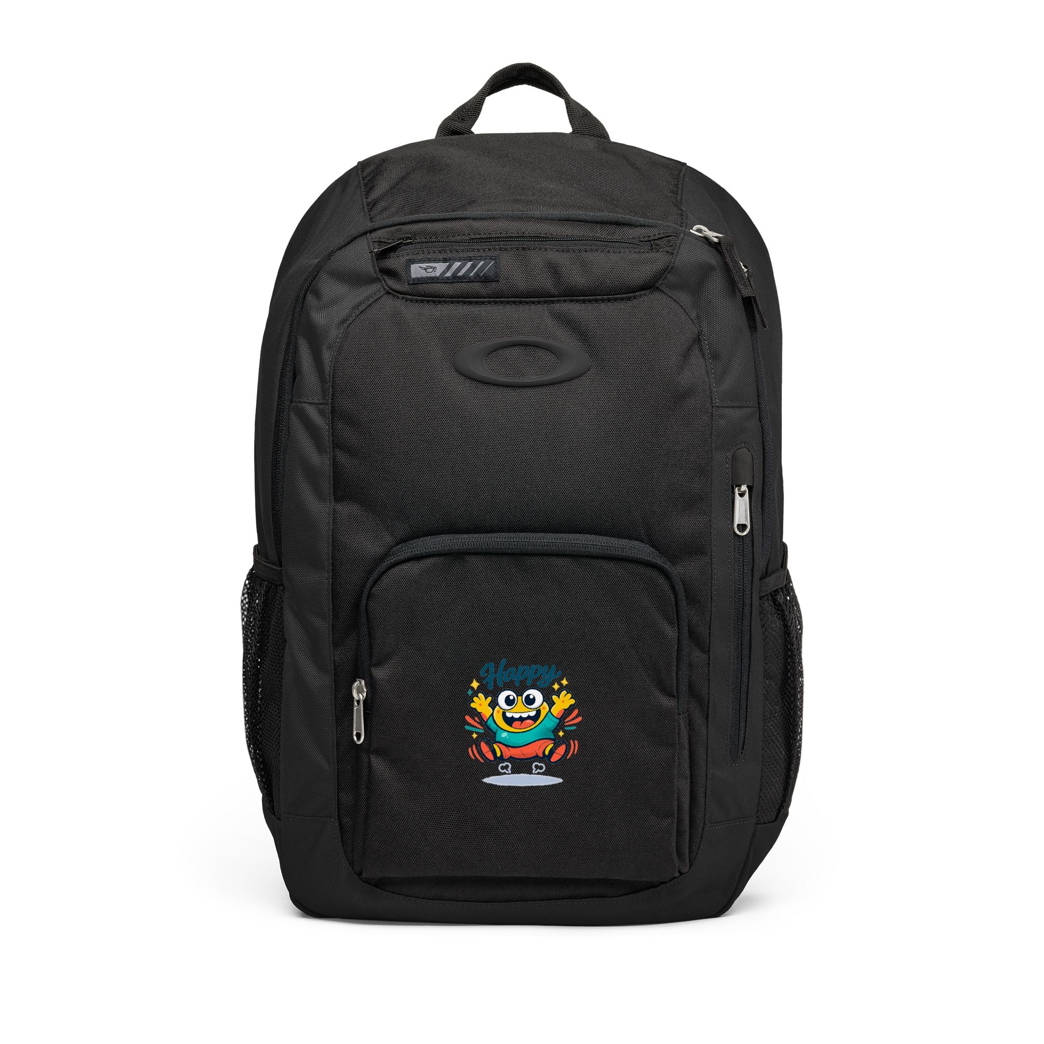 Enduro 22L Backpack with Colorful Monster Patch — Everyday School & Travel Pack