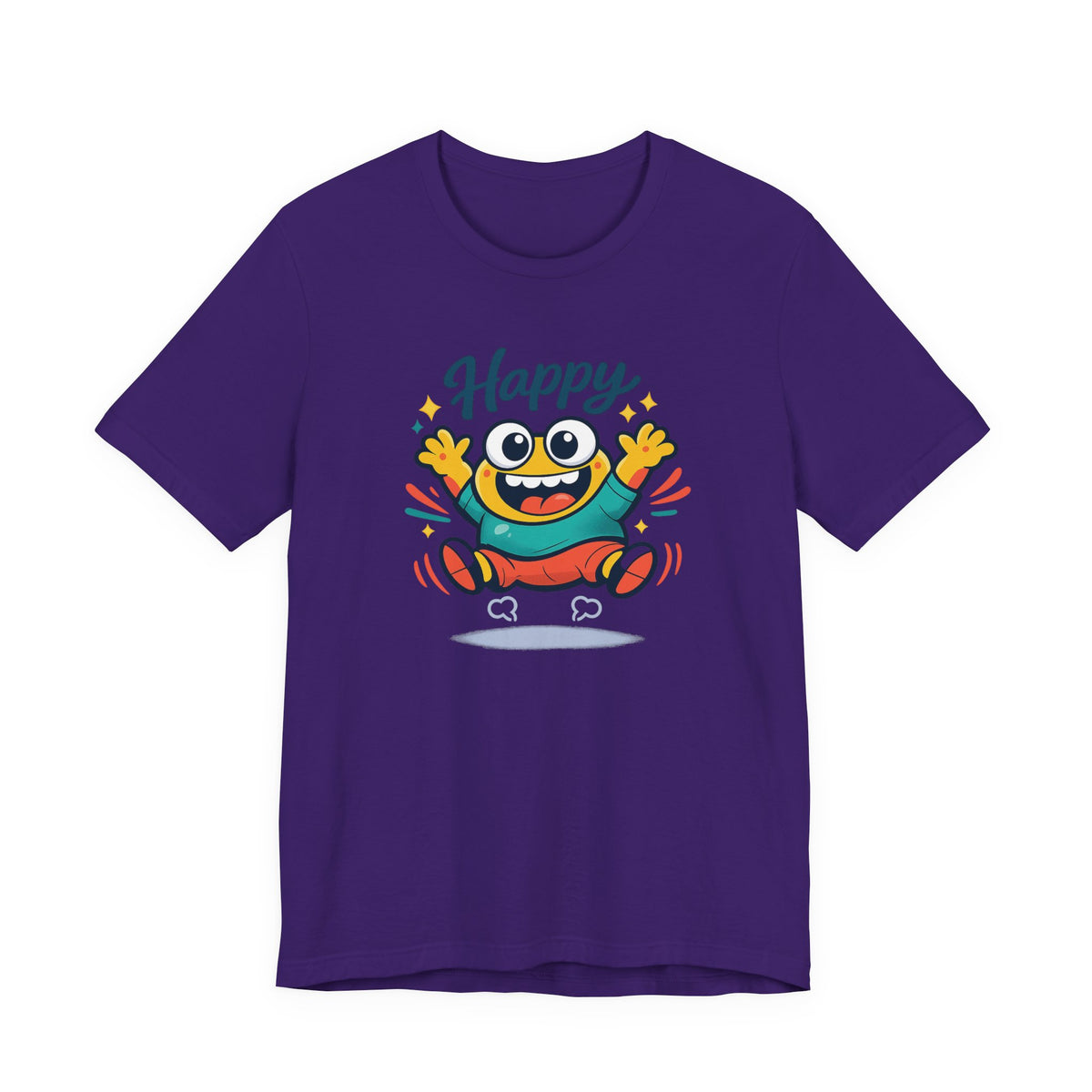 Happy Mood Blob T Shirt Cute Kawaii Graphic Tee