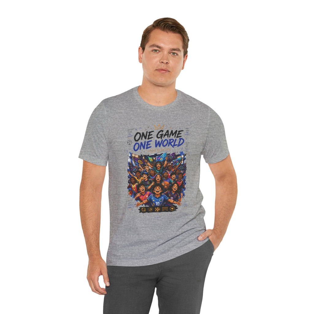 One Game One World Soccer Tee