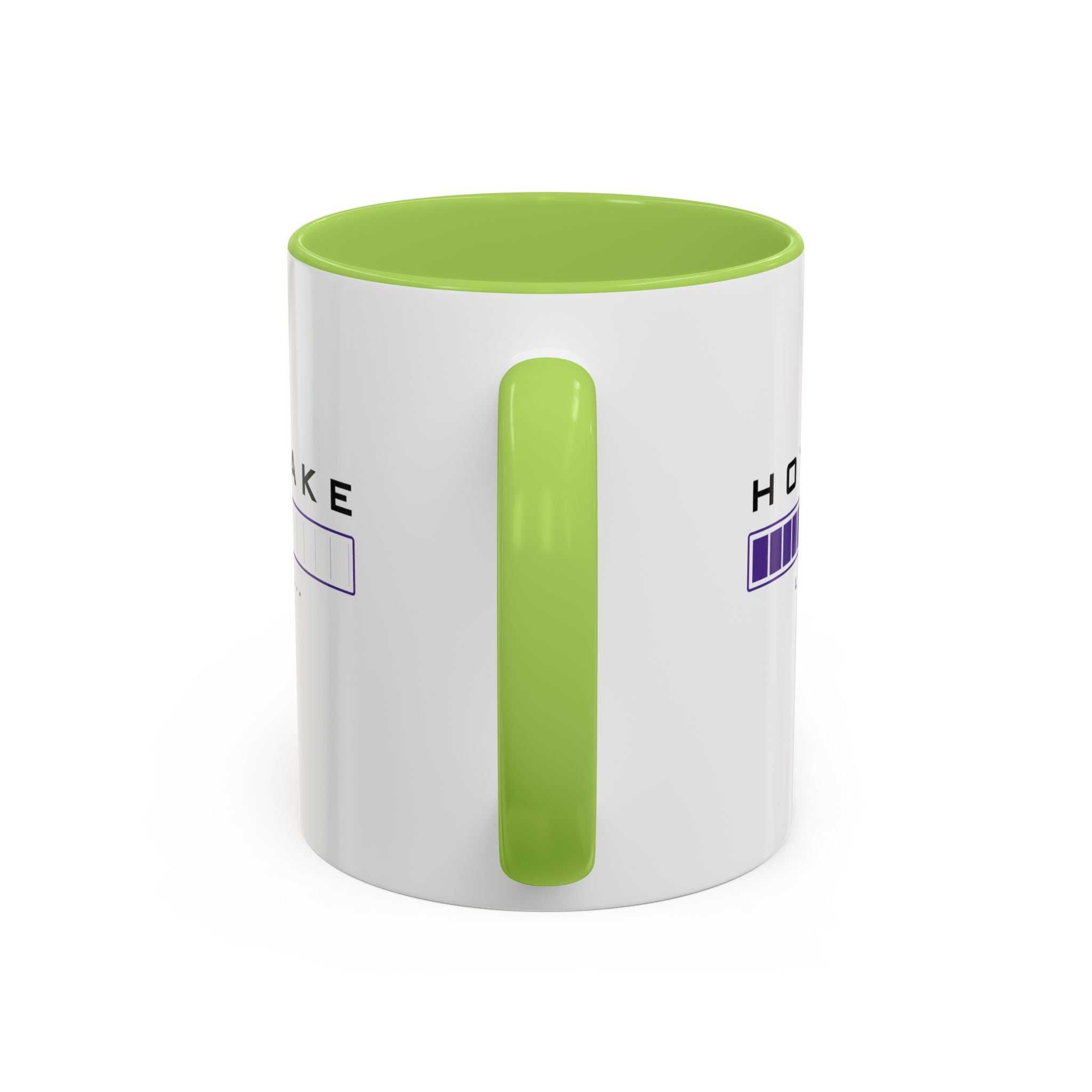 Accent Coffee Mug — "Hot Take Loading" Progress Bar Coffee Mug