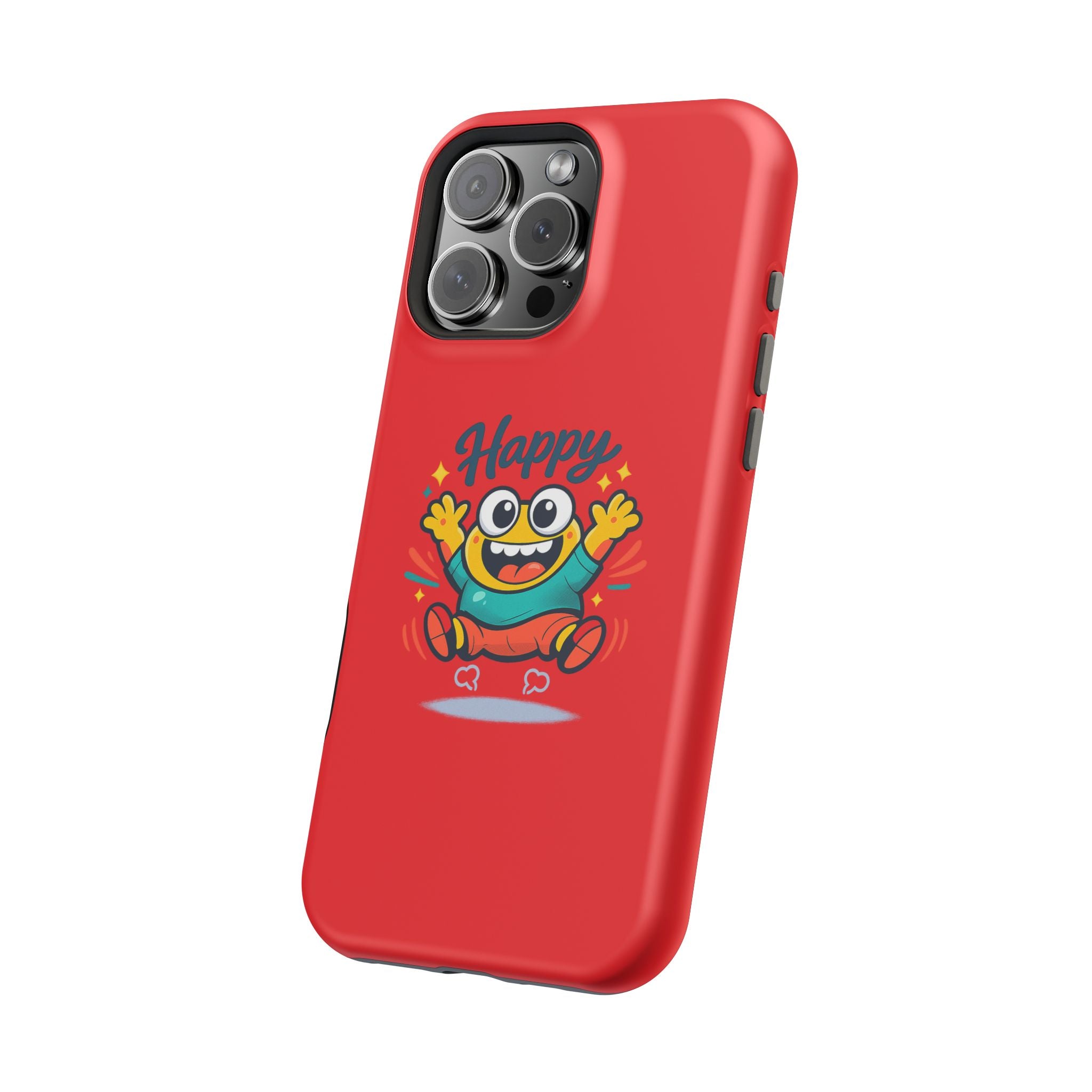 Happy Monster Magnetic Impact-Resistant Phone Case