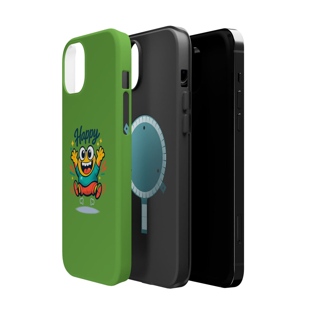 Happy Monster Magnetic Impact-Resistant Phone Case