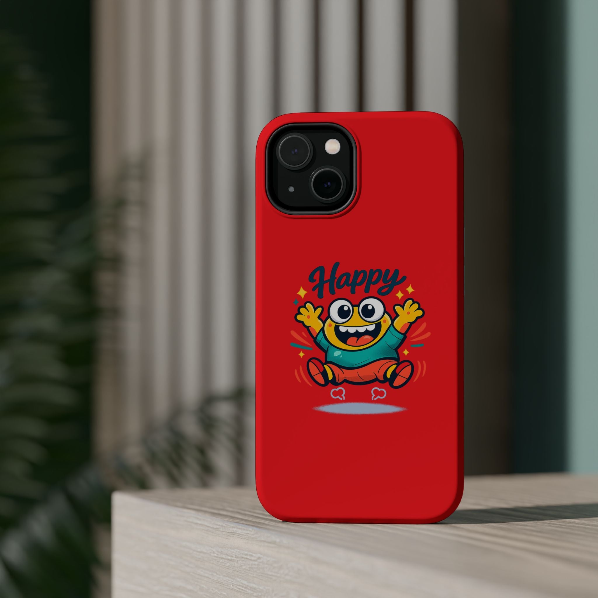 Happy Monster Magnetic Impact-Resistant Phone Case