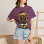 One Game One World Soccer T Shirt International Football Graphic Tee