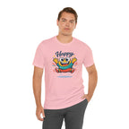 Happy Mood Blob Tee | kawaii minimal, thick outline emoji cartoon