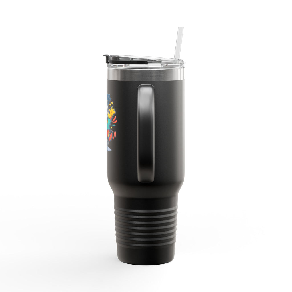 Happy Monster 40oz Insulated Travel Mug