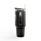Happy Monster 40oz Insulated Travel Mug