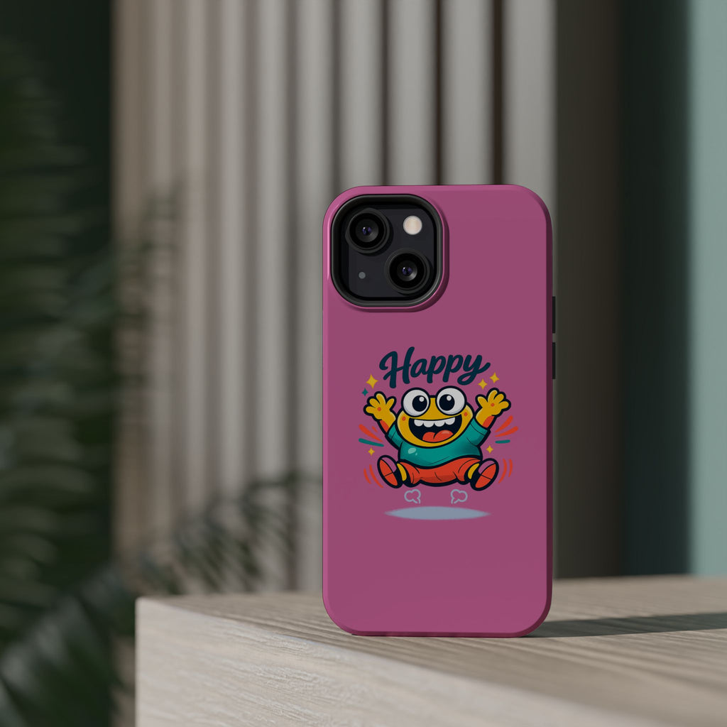 Happy Monster Magnetic Impact-Resistant Phone Case