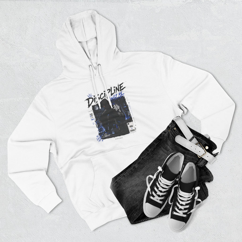 Discipline Graphic Hoodie — Vintage TV Photo Streetwear Pullover