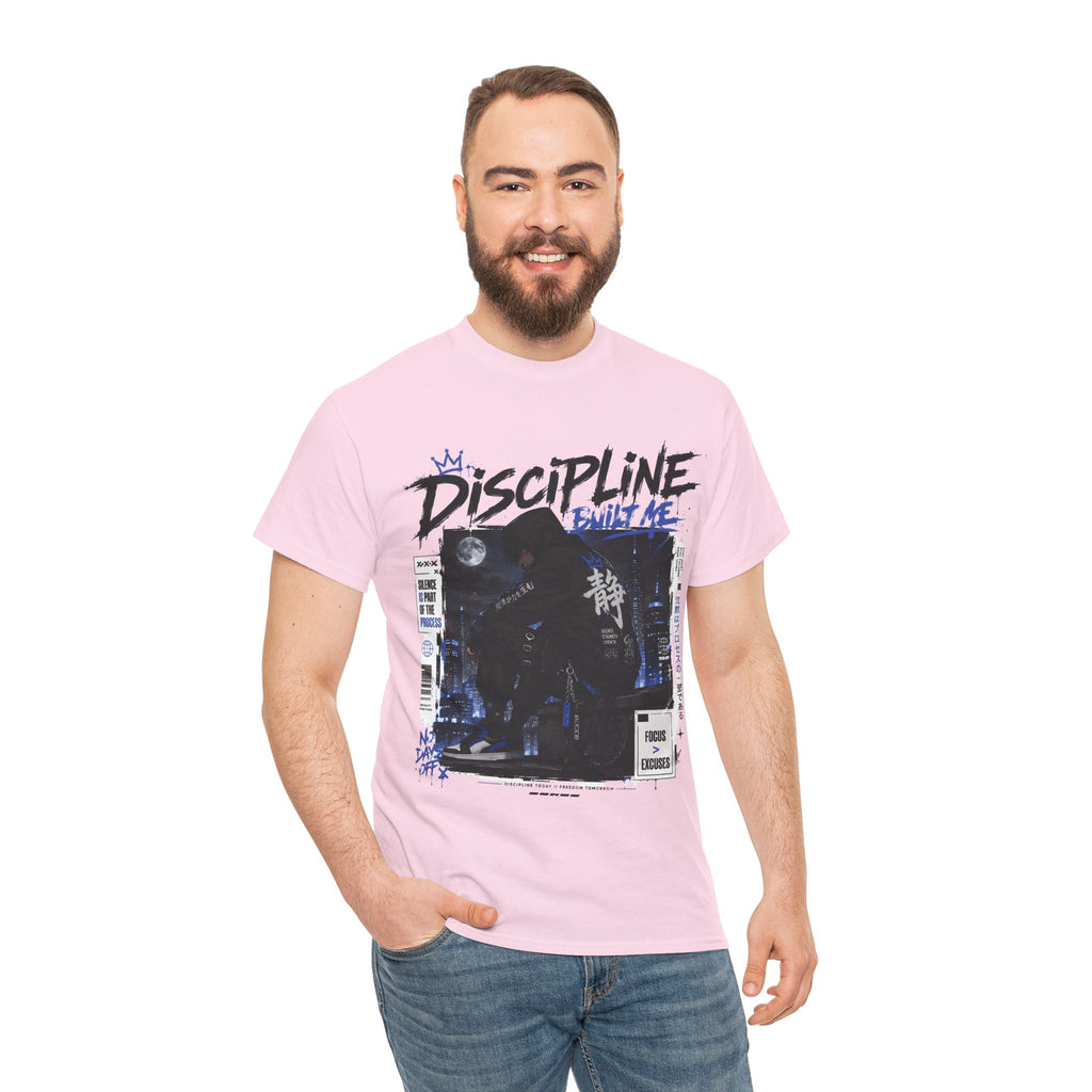 Discipline Built Me Anime Streetwear T Shirt