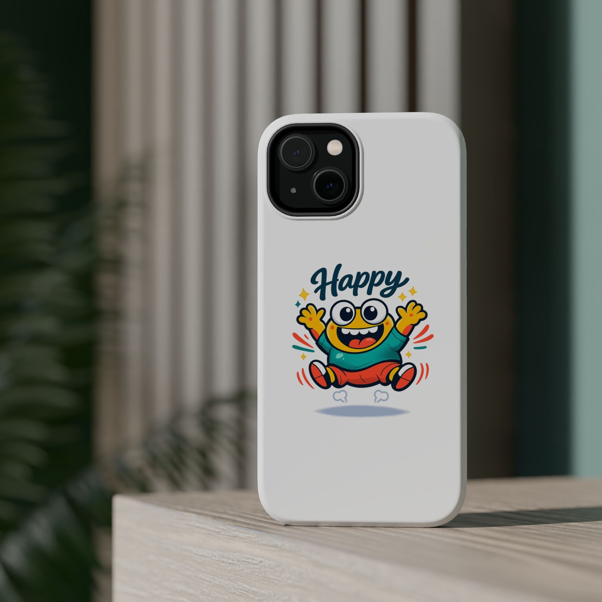 Happy Monster Magnetic Impact-Resistant Phone Case
