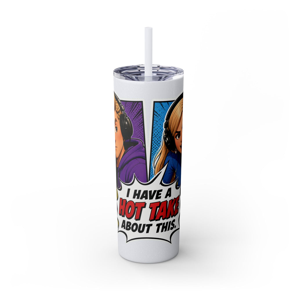 Hot Take Central I Have a Hot Take About This 20oz Pop Art Tumbler