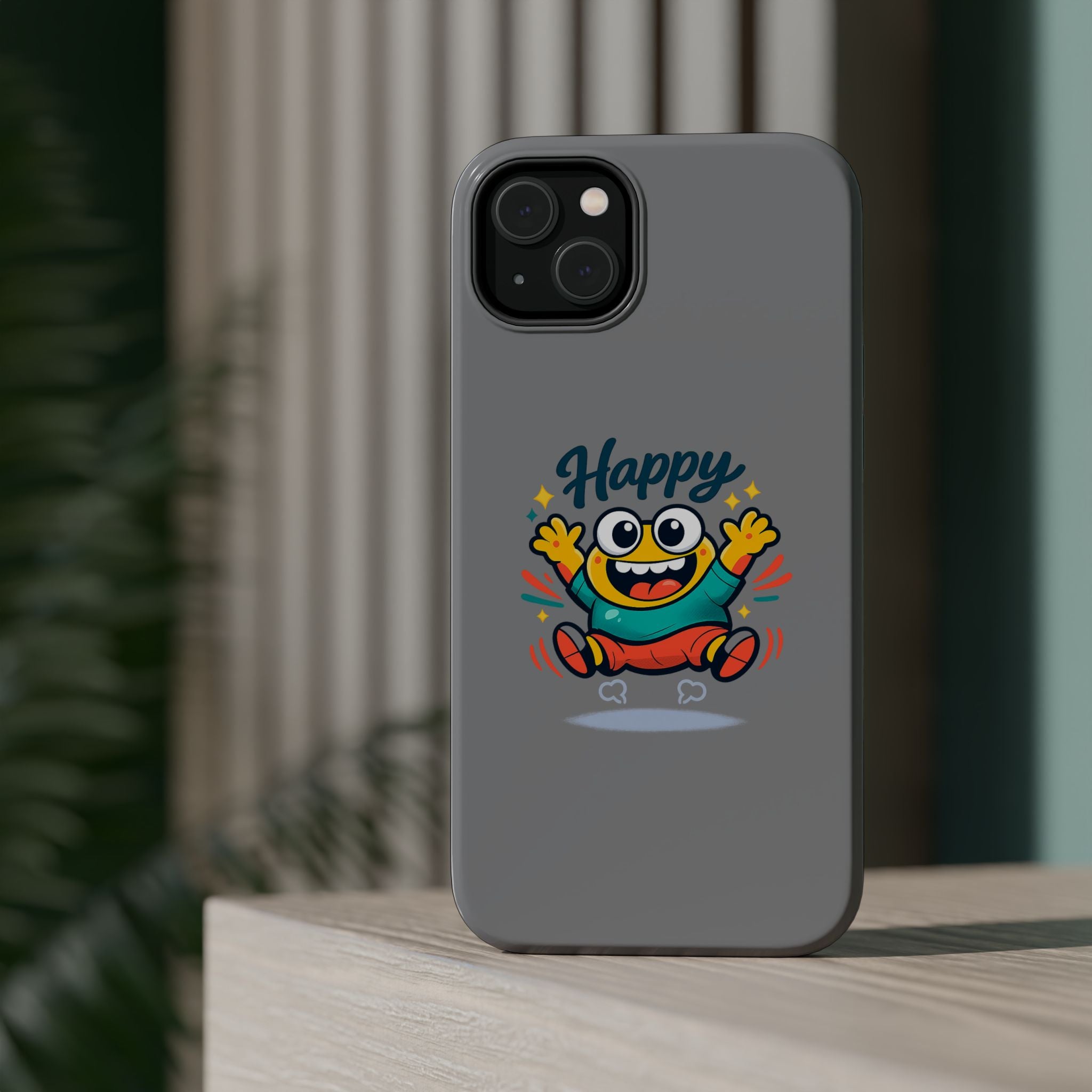 Happy Monster Magnetic Impact-Resistant Phone Case