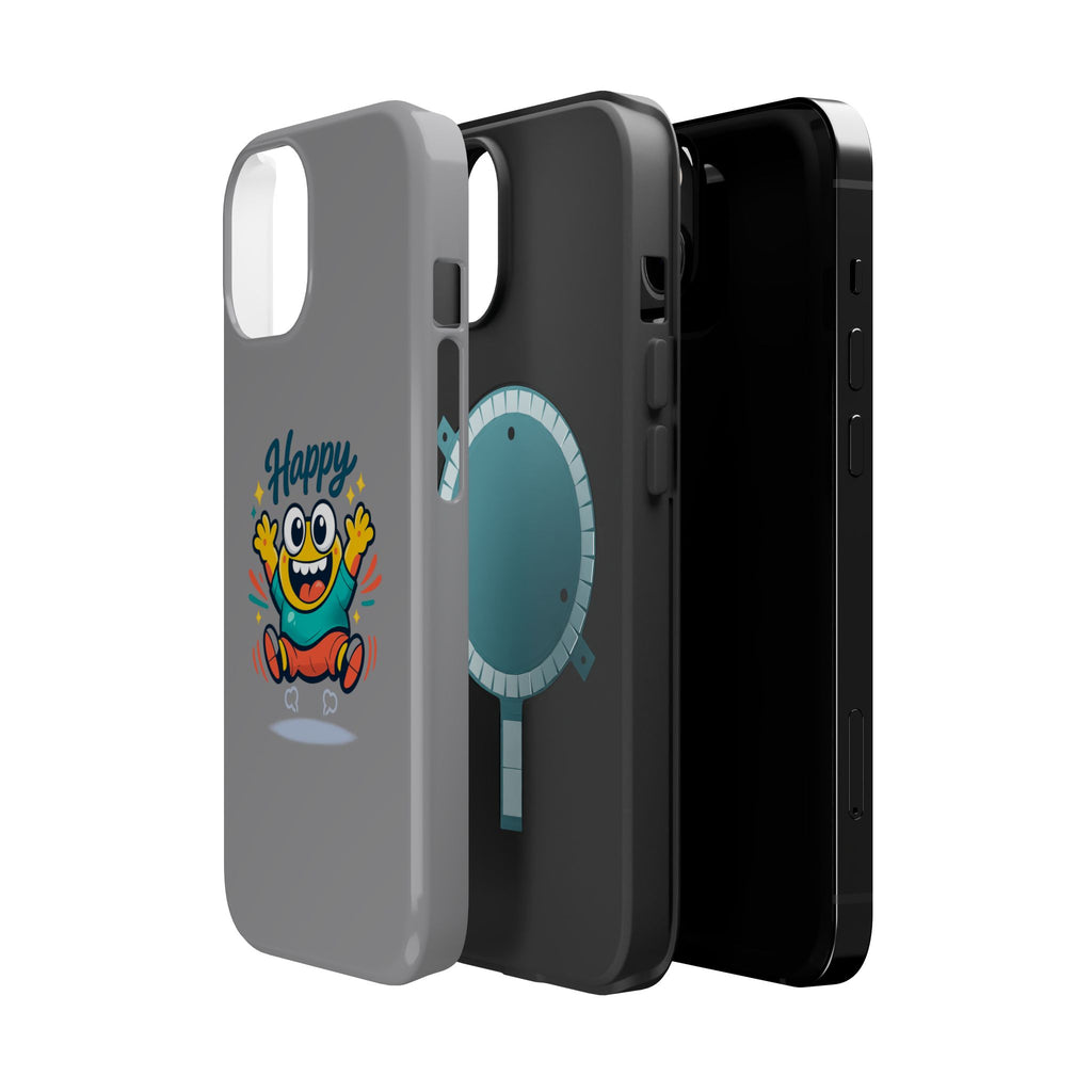 Happy Monster Magnetic Impact-Resistant Phone Case
