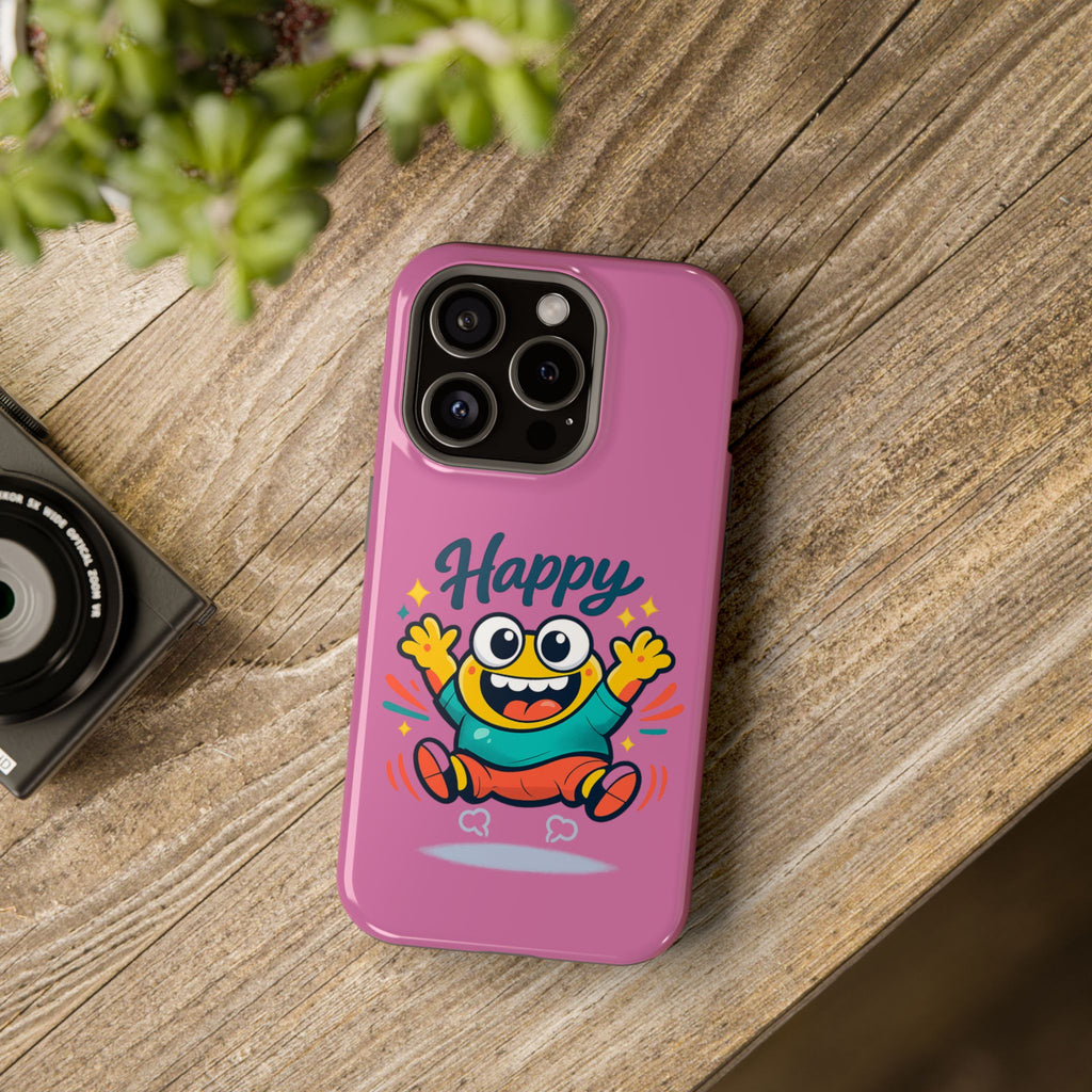 Happy Monster Magnetic Impact-Resistant Phone Case