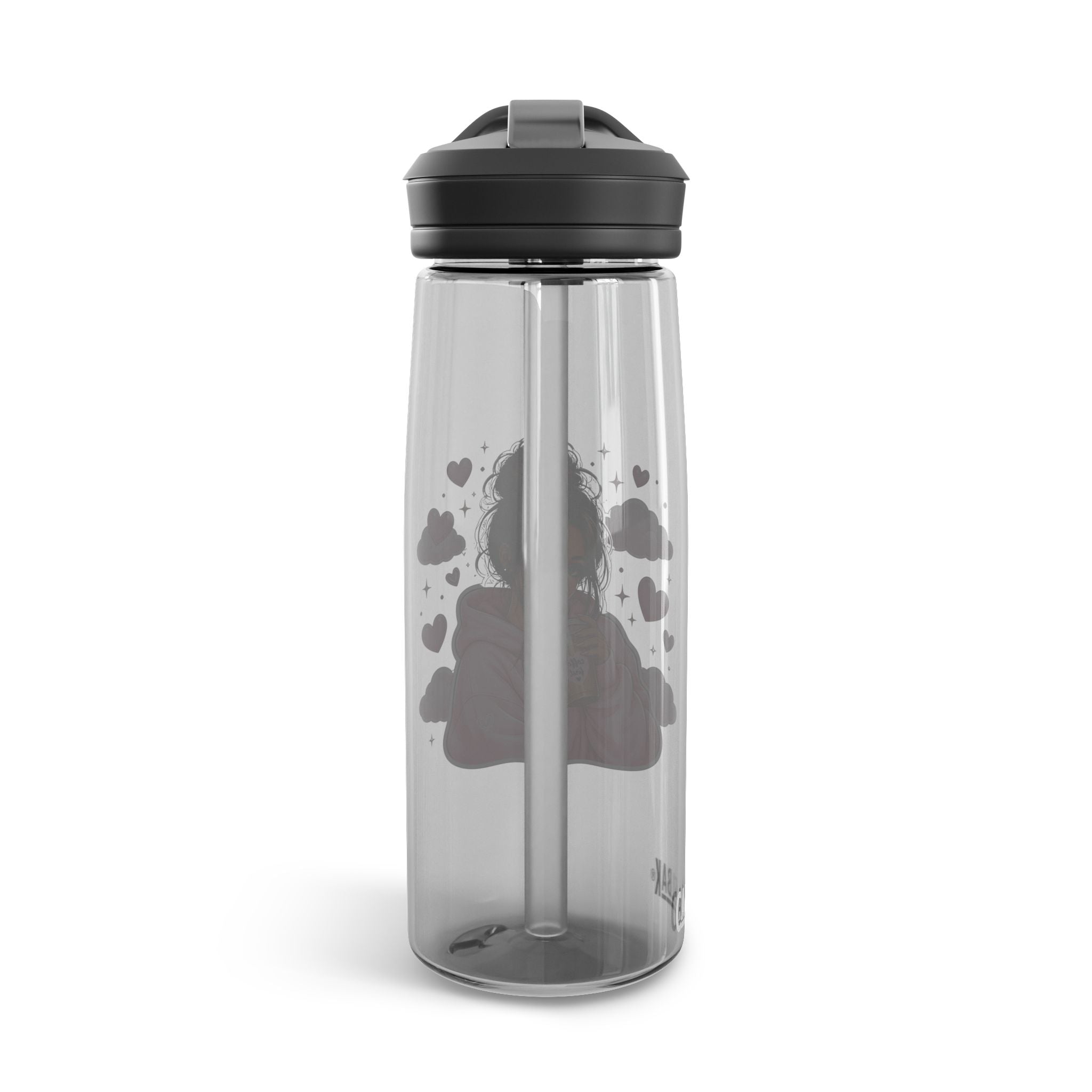 Cozy Pink Hoodie Girl CamelBak Eddy Water Bottle 20oz 25oz