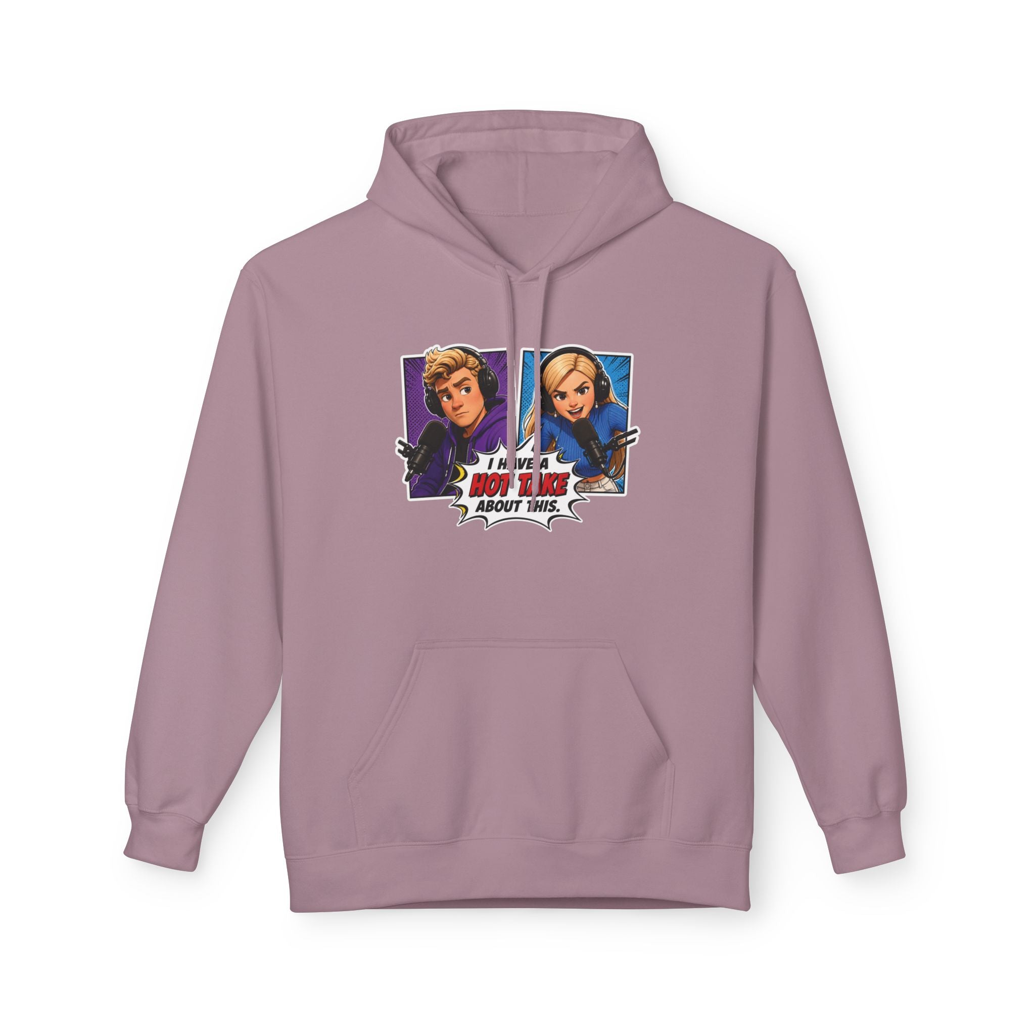 Pop-Art "I HAVE A HOT TAKE ABOUT THIS" Hoodie — Hot Take Central Graphic