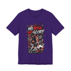 No Risk No Glory Soccer Graphic T Shirt