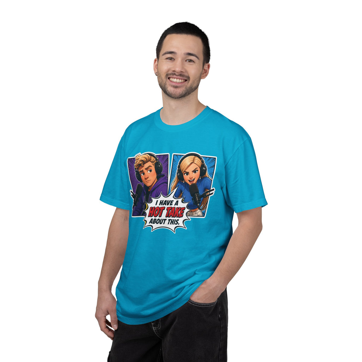Hot Take Central I Have a Hot Take About This Podcast T Shirt