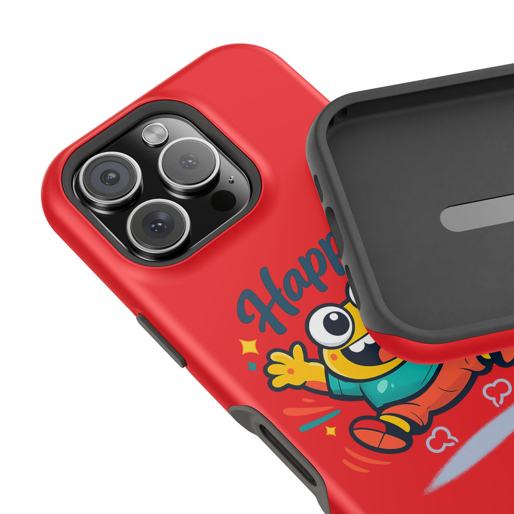 Happy Monster Magnetic Impact-Resistant Phone Case