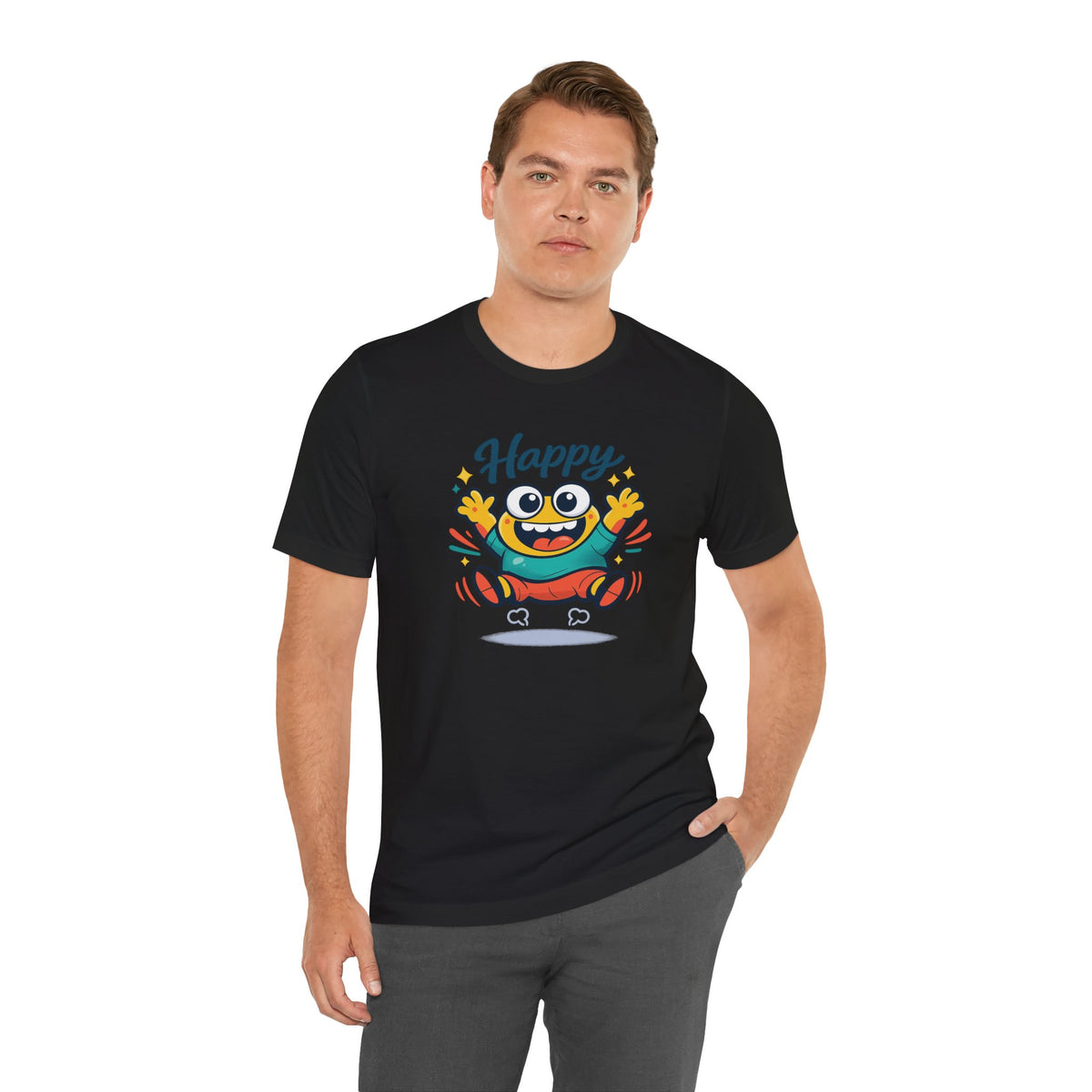Happy Mood Blob T Shirt Cute Kawaii Graphic Tee