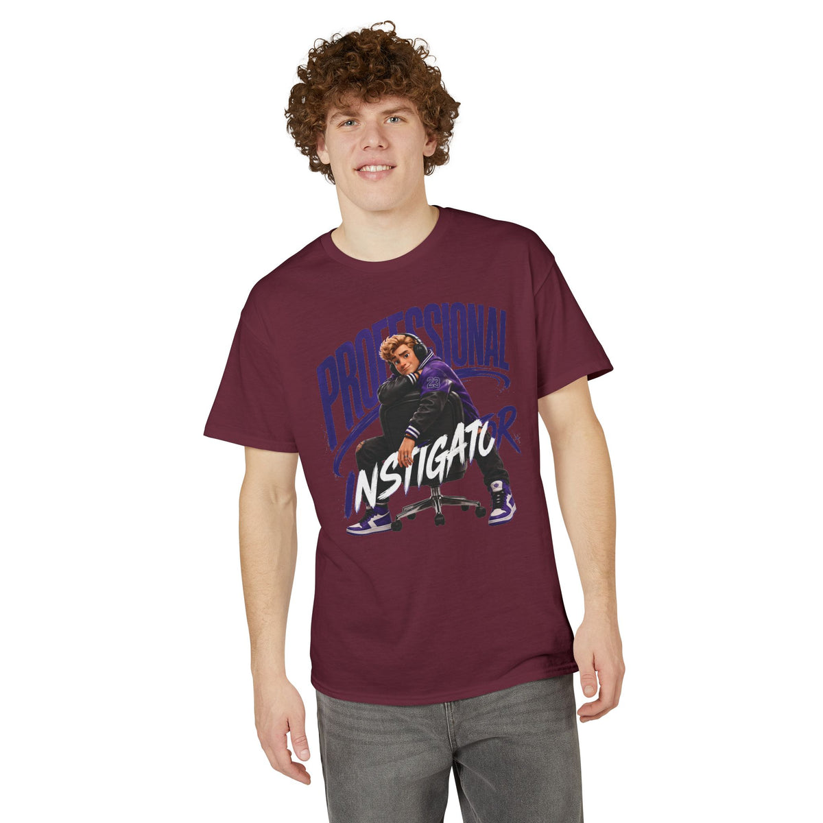 Hot Take Central Professional Instigator Jake Graphic T Shirt