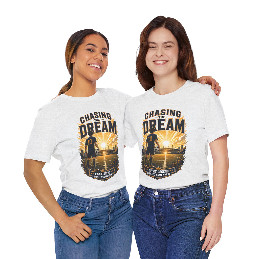 Chasing the Dream Soccer Graphic T Shirt
