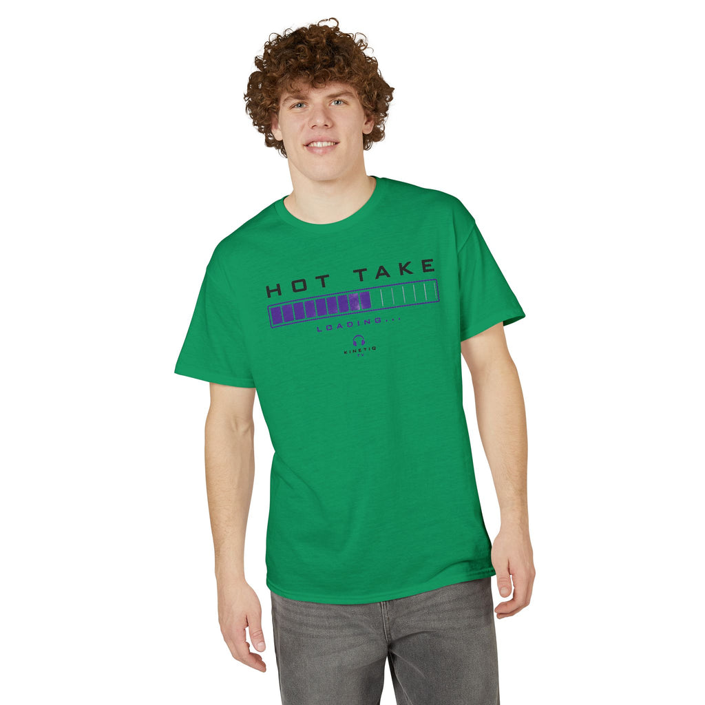 Hot Take Loading T-Shirt — Funny Progress Bar Graphic Tee