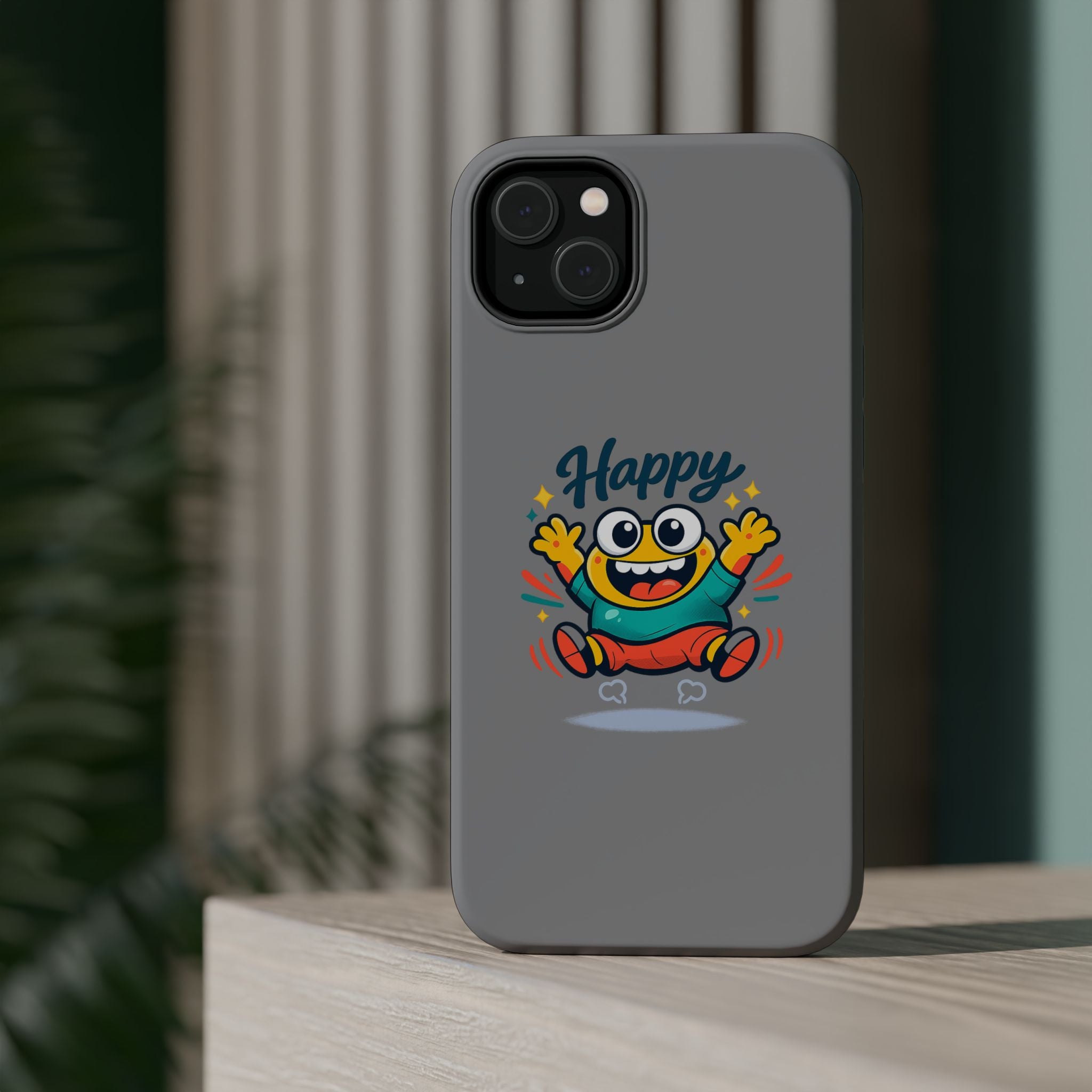 Happy Monster Magnetic Impact-Resistant Phone Case