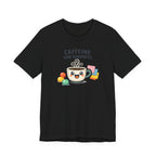 Caffeine and Kindness T-Shirt - Casual Coffee Graphic Tee