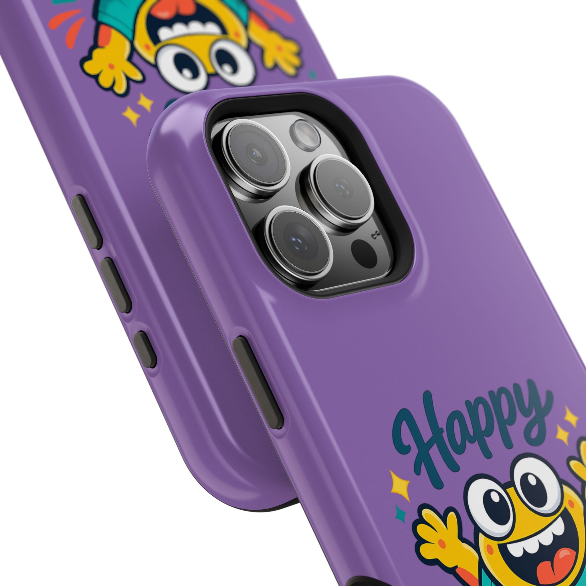 Happy Monster Magnetic Impact-Resistant Phone Case