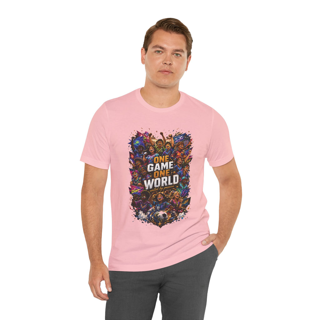 One Game One World Gamer Graphic T Shirt