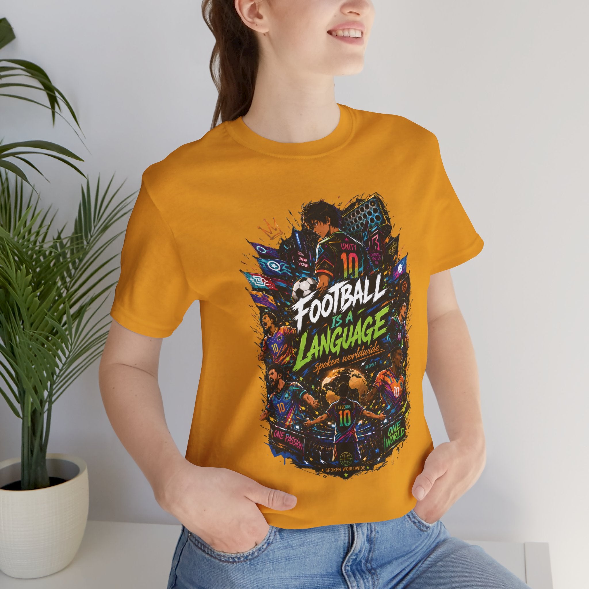 Football Is A Language T‑Shirt