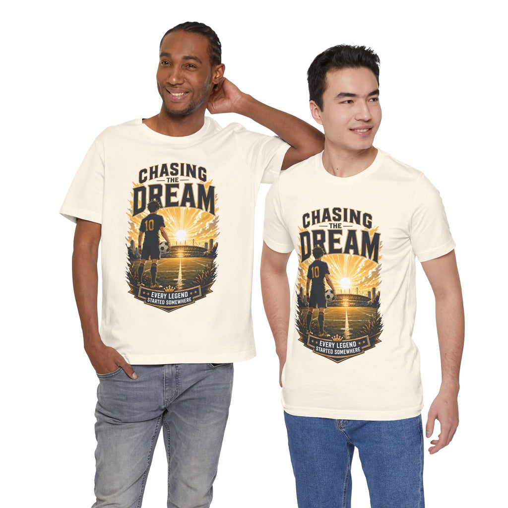 Chasing the Dream Soccer Graphic T Shirt