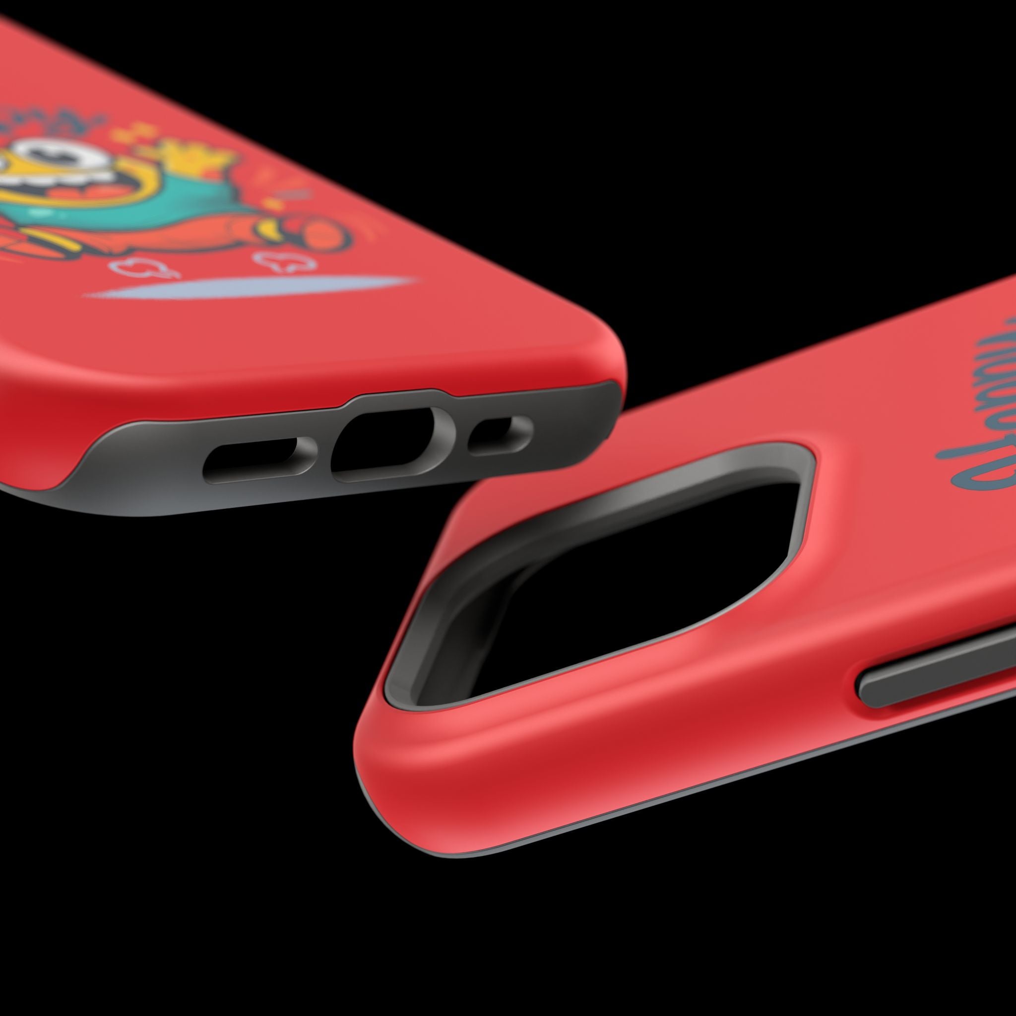Happy Monster Magnetic Impact-Resistant Phone Case